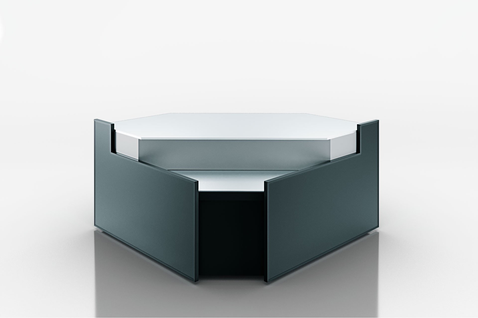 מקרר תצוגה MISSOURI NC 120 CASH DESK – ANGULAR ELEMENTS