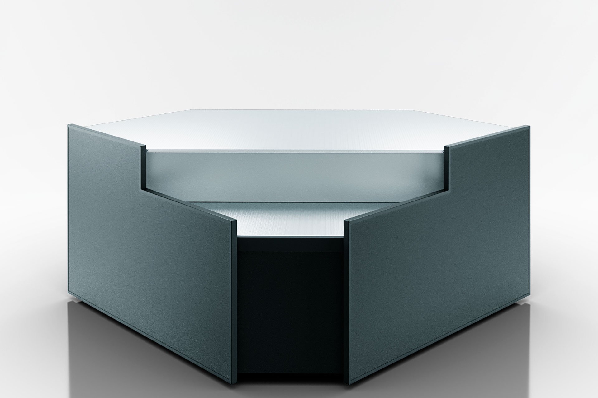 מקרר תצוגה MISSOURI NC 120 CASH DESK – ANGULAR ELEMENTS