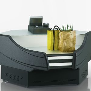 Sonata NG 119 cash desk – angular elements